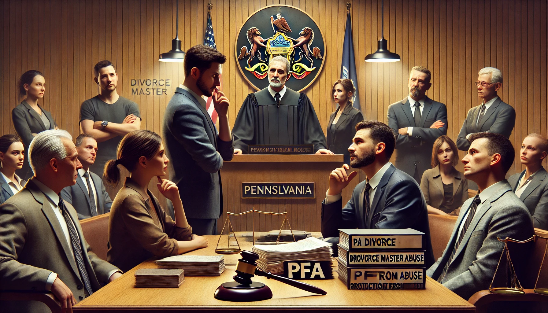 pa divorce master process pfa