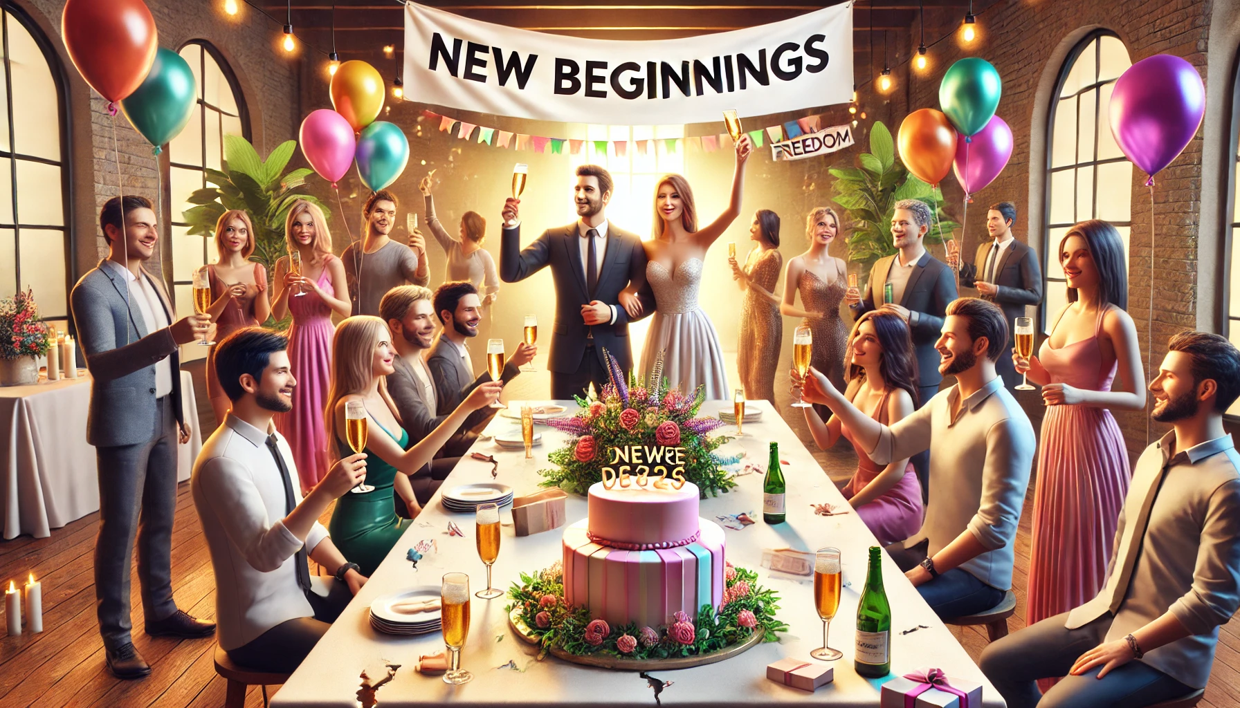 divorce party ideas